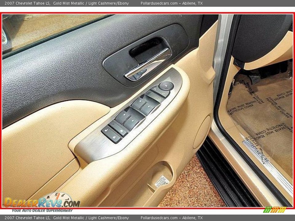 2007 Chevrolet Tahoe LS Gold Mist Metallic / Light Cashmere/Ebony Photo #14