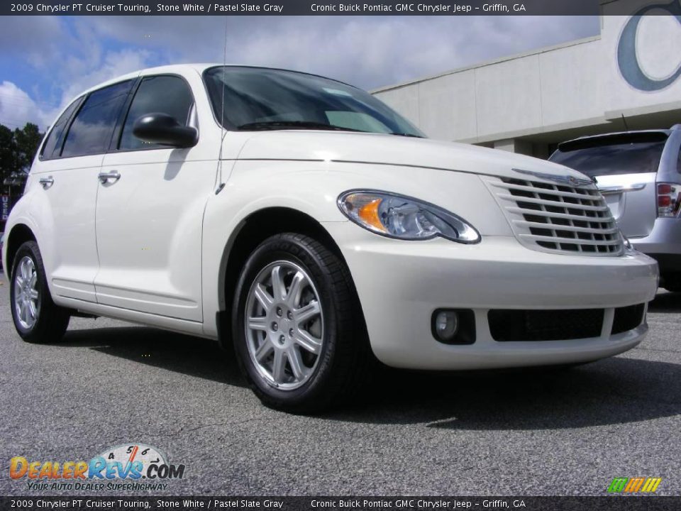 2009 Chrysler PT Cruiser Touring Stone White / Pastel Slate Gray Photo #2