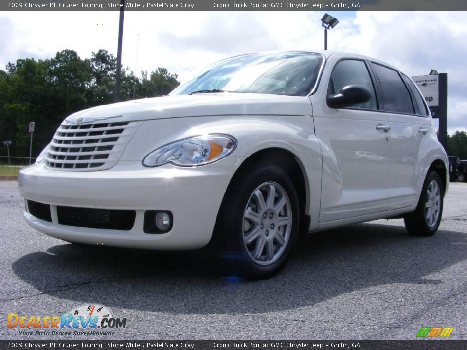 2009 Chrysler PT Cruiser Touring Stone White / Pastel Slate Gray Photo #4