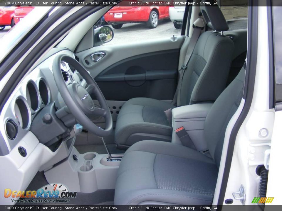2009 Chrysler PT Cruiser Touring Stone White / Pastel Slate Gray Photo #7