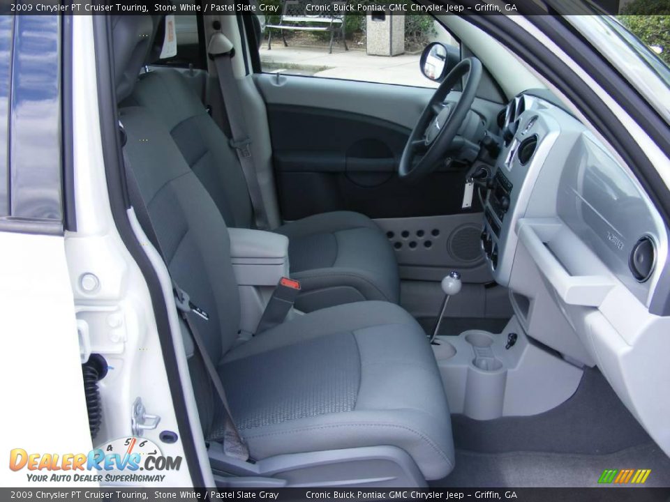 2009 Chrysler PT Cruiser Touring Stone White / Pastel Slate Gray Photo #11