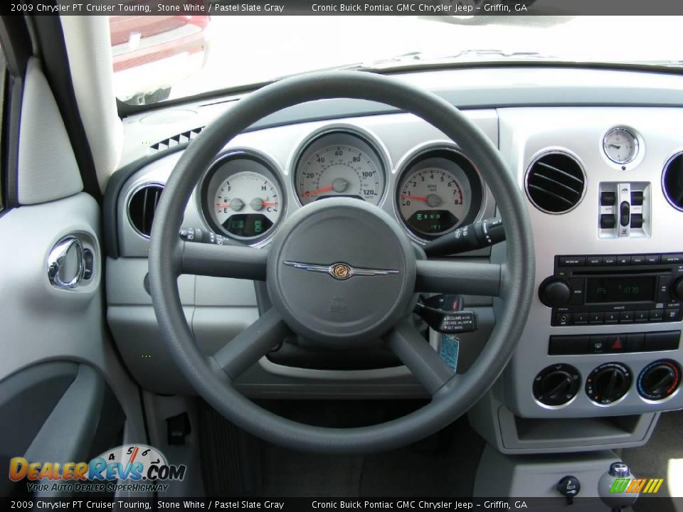 2009 Chrysler PT Cruiser Touring Stone White / Pastel Slate Gray Photo #14