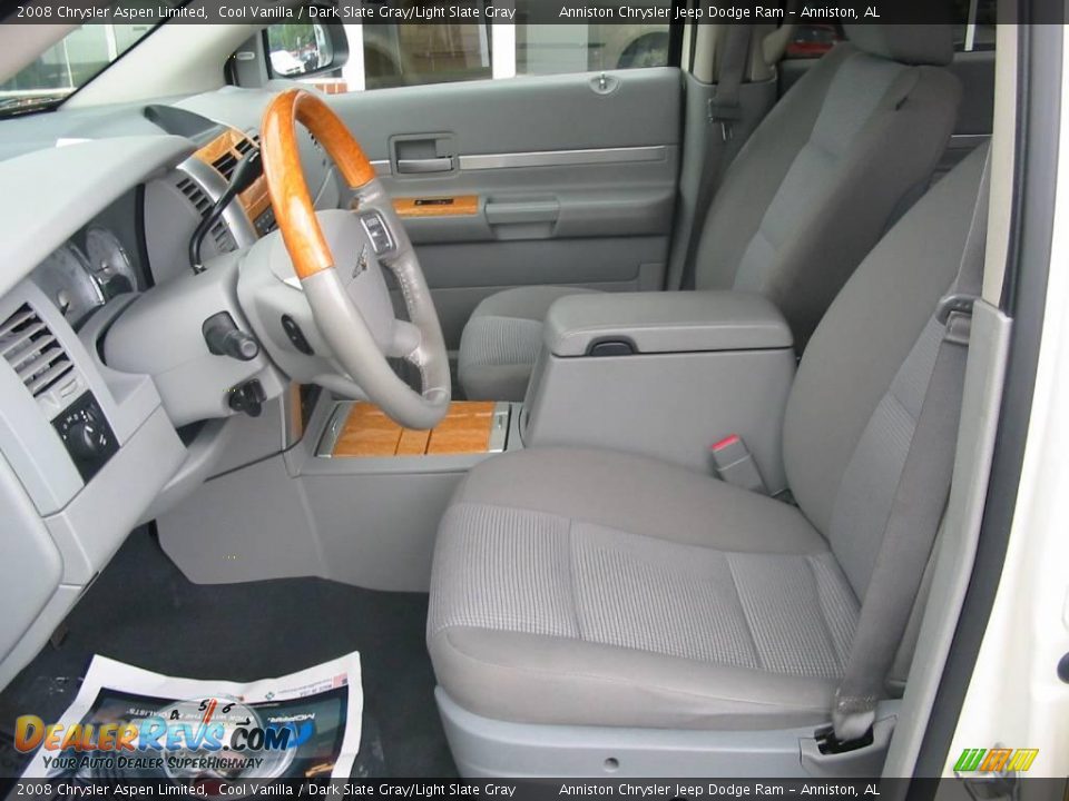 2008 Chrysler Aspen Limited Cool Vanilla / Dark Slate Gray/Light Slate Gray Photo #18