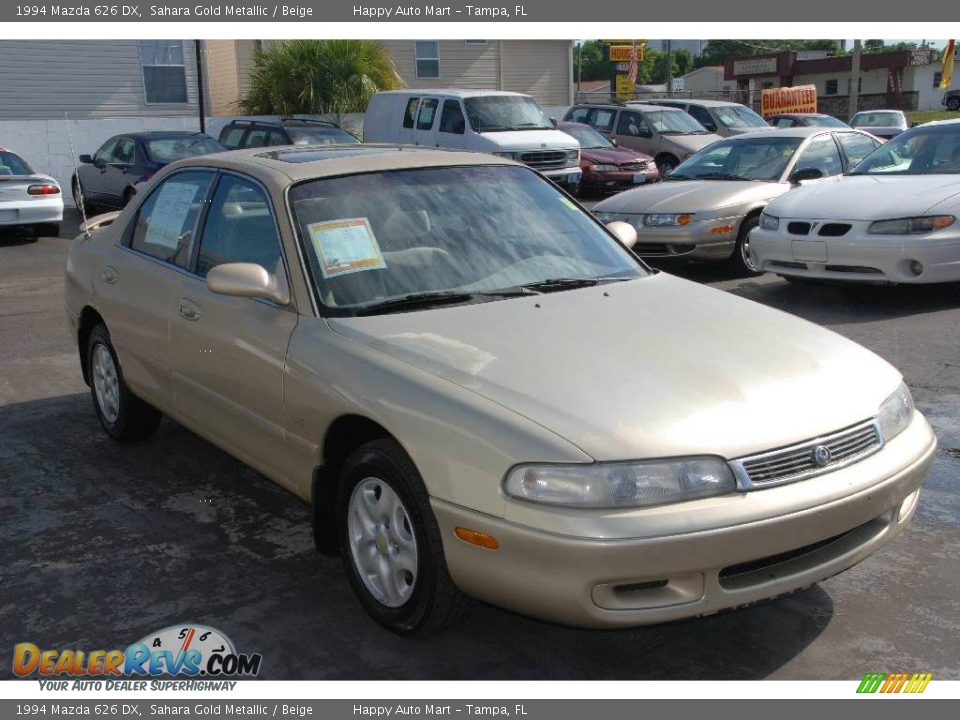 1994 Mazda 626 DX Sahara Gold Metallic / Beige Photo #1