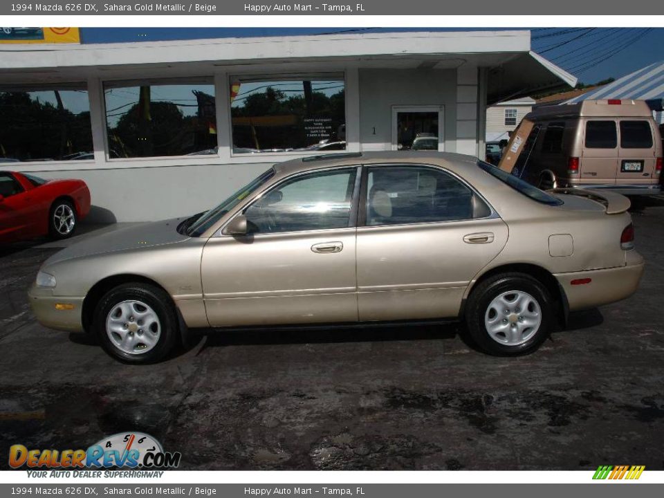 1994 Mazda 626 DX Sahara Gold Metallic / Beige Photo #2