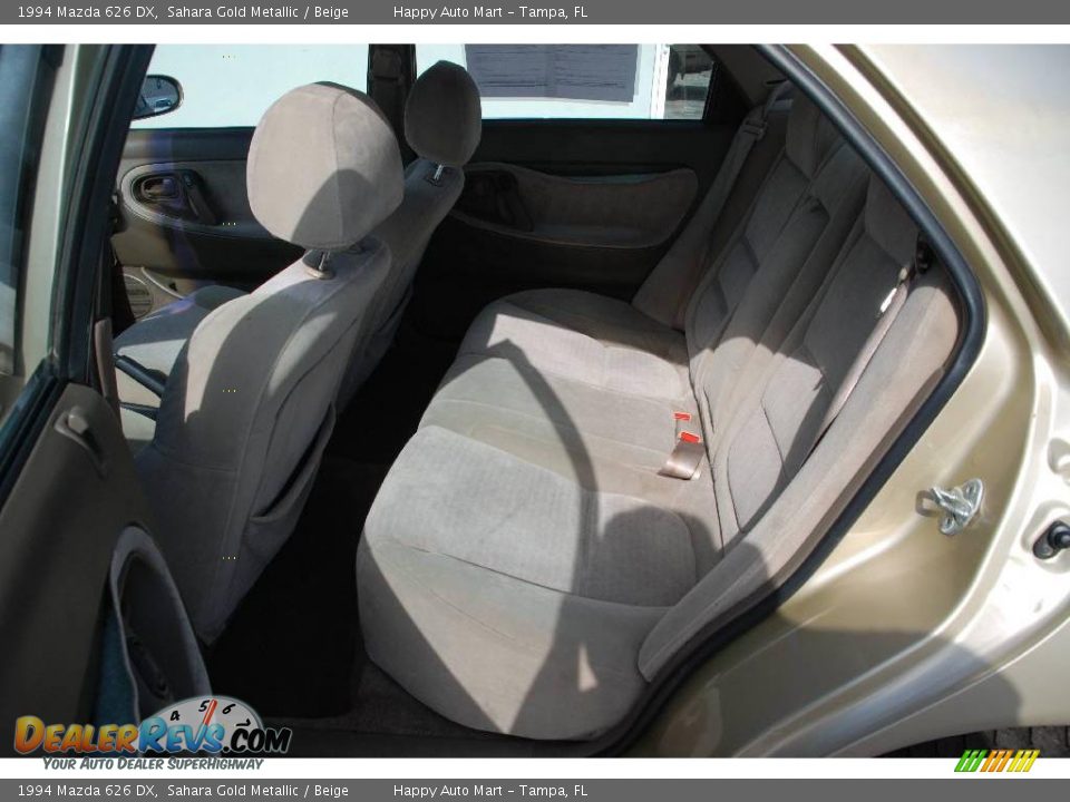 1994 Mazda 626 DX Sahara Gold Metallic / Beige Photo #6
