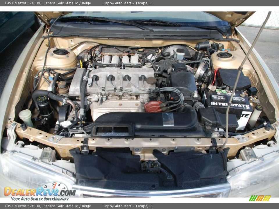 1994 Mazda 626 DX Sahara Gold Metallic / Beige Photo #13