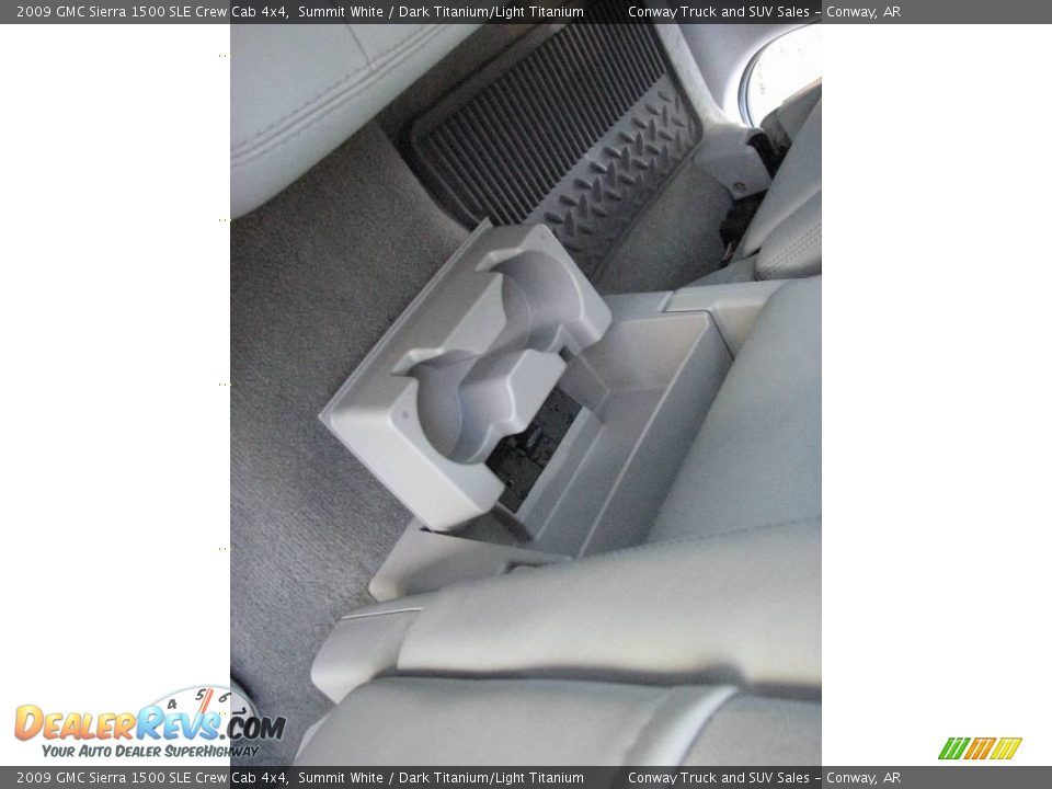 2009 GMC Sierra 1500 SLE Crew Cab 4x4 Summit White / Dark Titanium/Light Titanium Photo #21