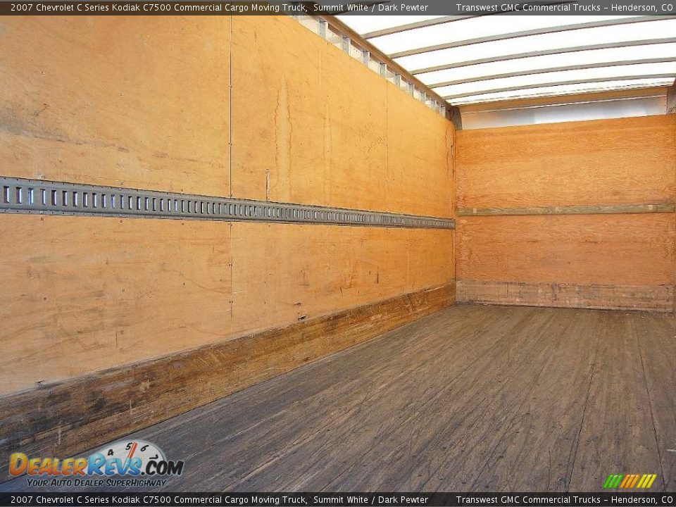 2007 Chevrolet C Series Kodiak C7500 Commercial Cargo Moving Truck Summit White / Dark Pewter Photo #10