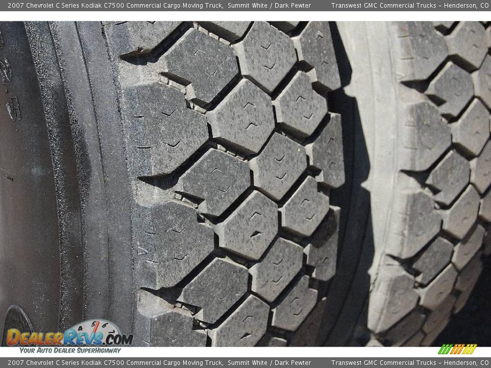 2007 Chevrolet C Series Kodiak C7500 Commercial Cargo Moving Truck Summit White / Dark Pewter Photo #19