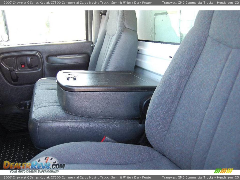 2007 Chevrolet C Series Kodiak C7500 Commercial Cargo Moving Truck Summit White / Dark Pewter Photo #26