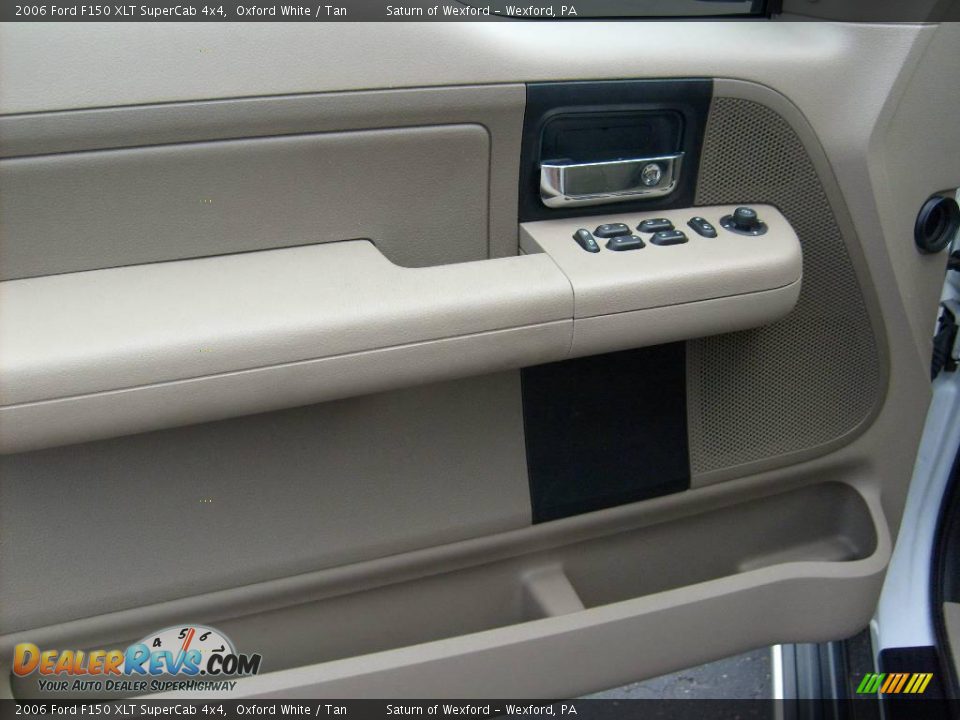 2006 Ford F150 XLT SuperCab 4x4 Oxford White / Tan Photo #12