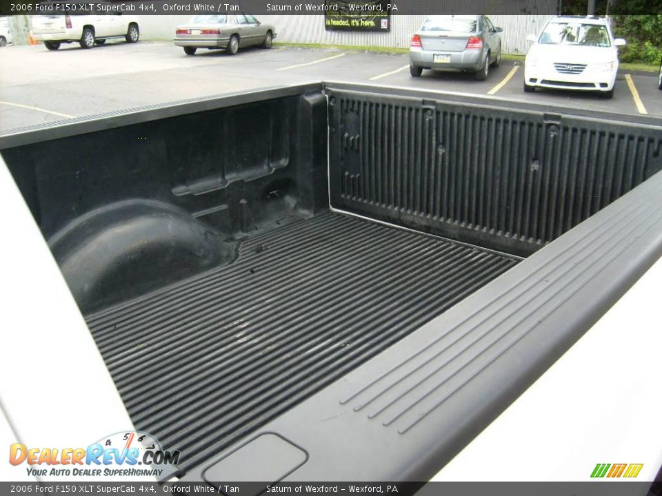 2006 Ford F150 XLT SuperCab 4x4 Oxford White / Tan Photo #15