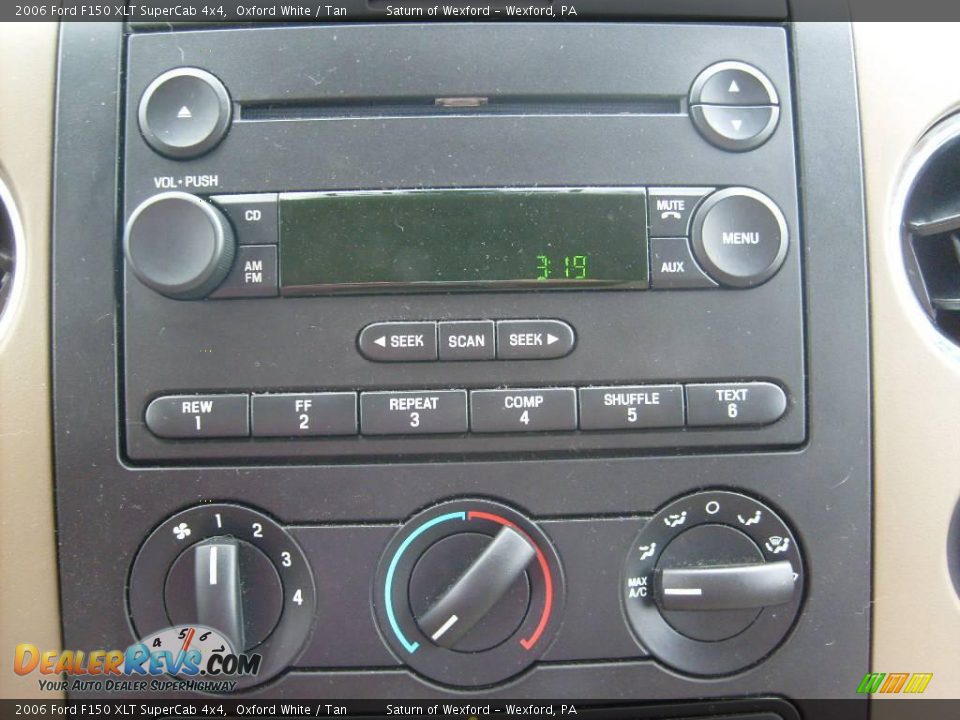 2006 Ford F150 XLT SuperCab 4x4 Oxford White / Tan Photo #19