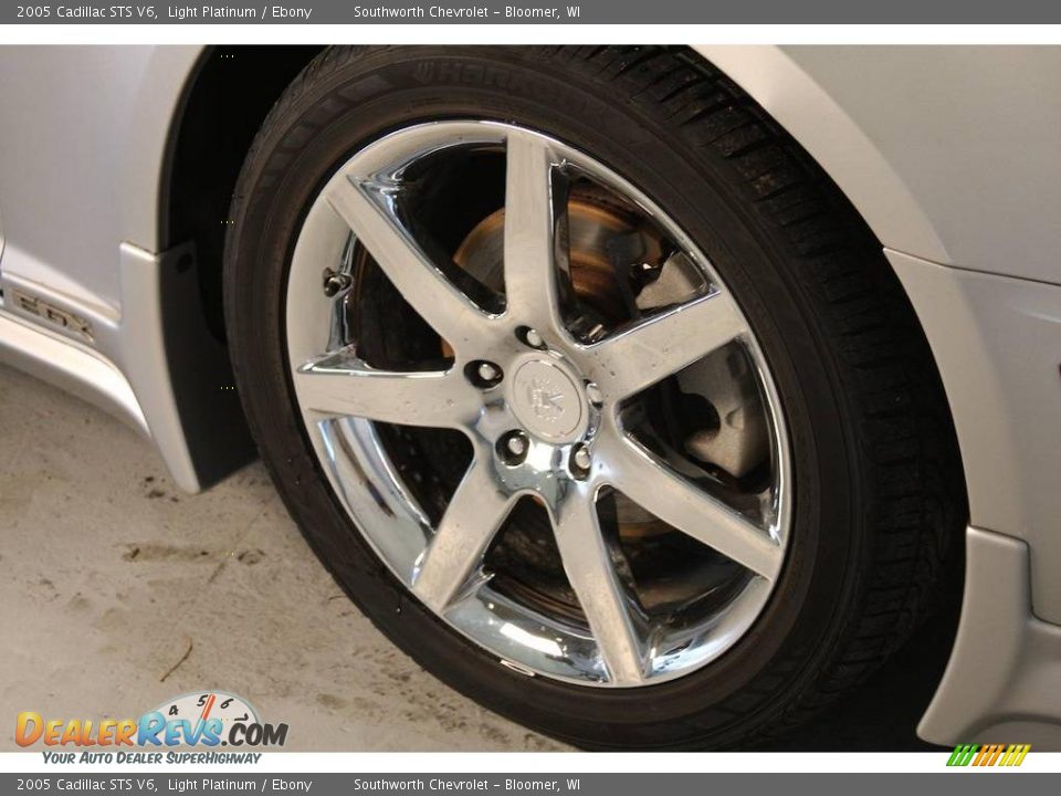2005 Cadillac STS V6 Light Platinum / Ebony Photo #9