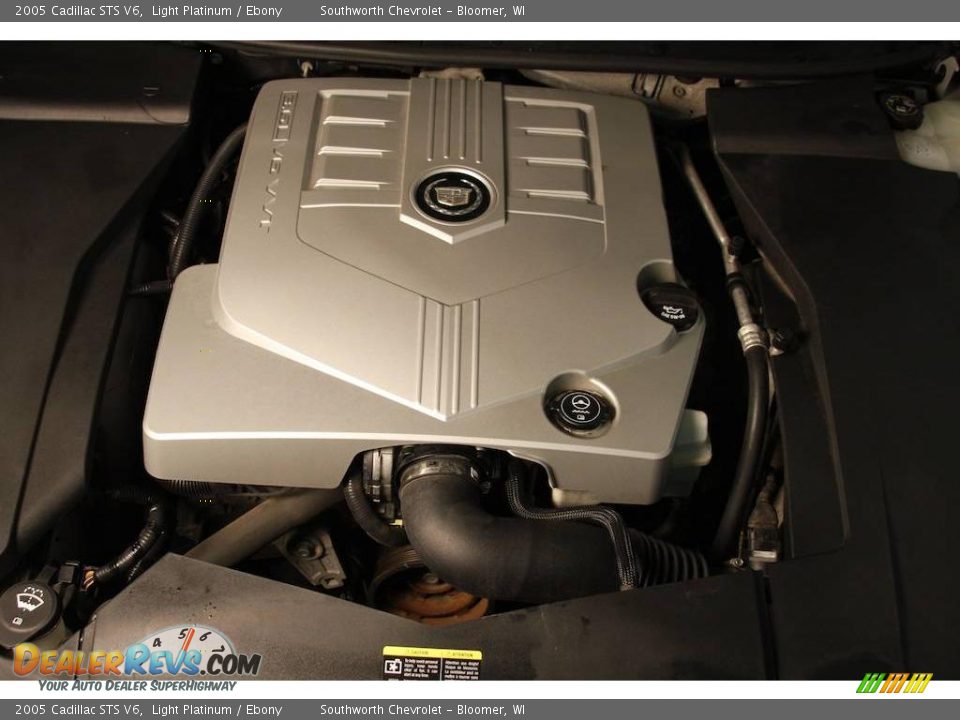 2005 Cadillac STS V6 Light Platinum / Ebony Photo #10