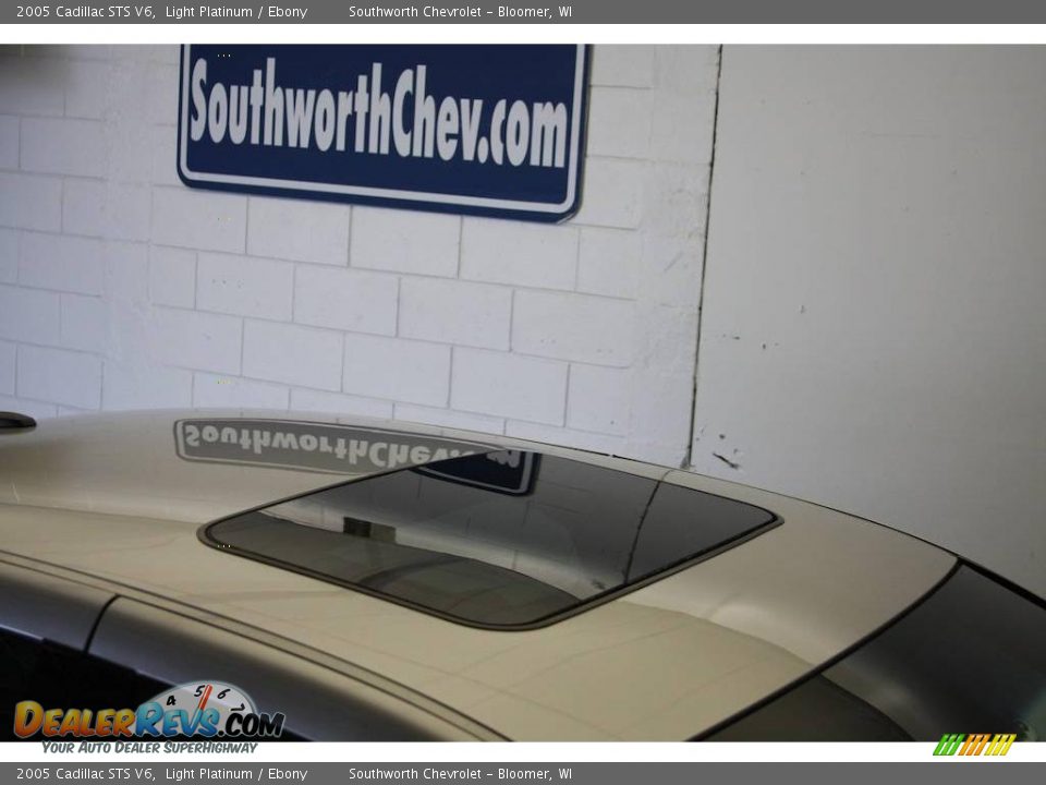 2005 Cadillac STS V6 Light Platinum / Ebony Photo #11