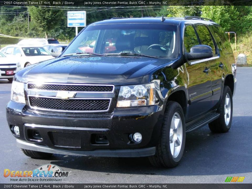 2007 Chevrolet Tahoe LT 4x4 Black / Ebony Photo #3