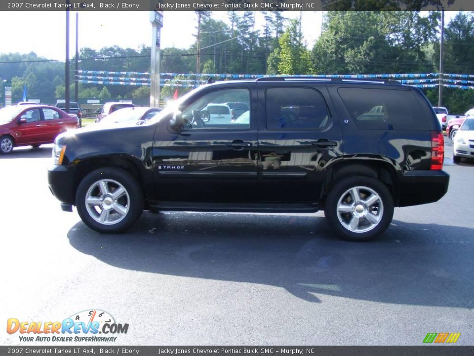 2007 Chevrolet Tahoe LT 4x4 Black / Ebony Photo #4