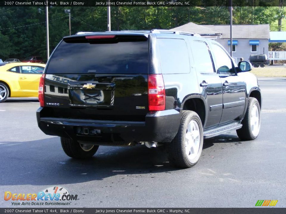 2007 Chevrolet Tahoe LT 4x4 Black / Ebony Photo #7
