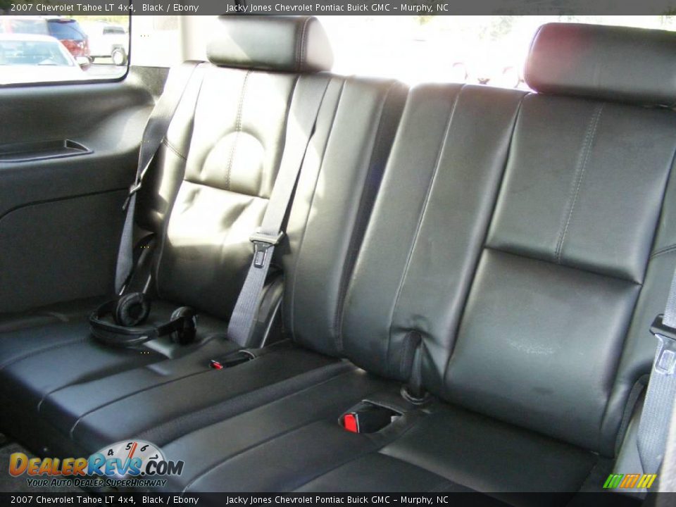 2007 Chevrolet Tahoe LT 4x4 Black / Ebony Photo #10