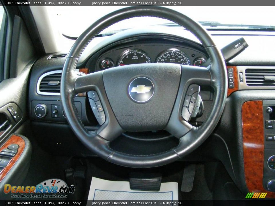 2007 Chevrolet Tahoe LT 4x4 Black / Ebony Photo #14