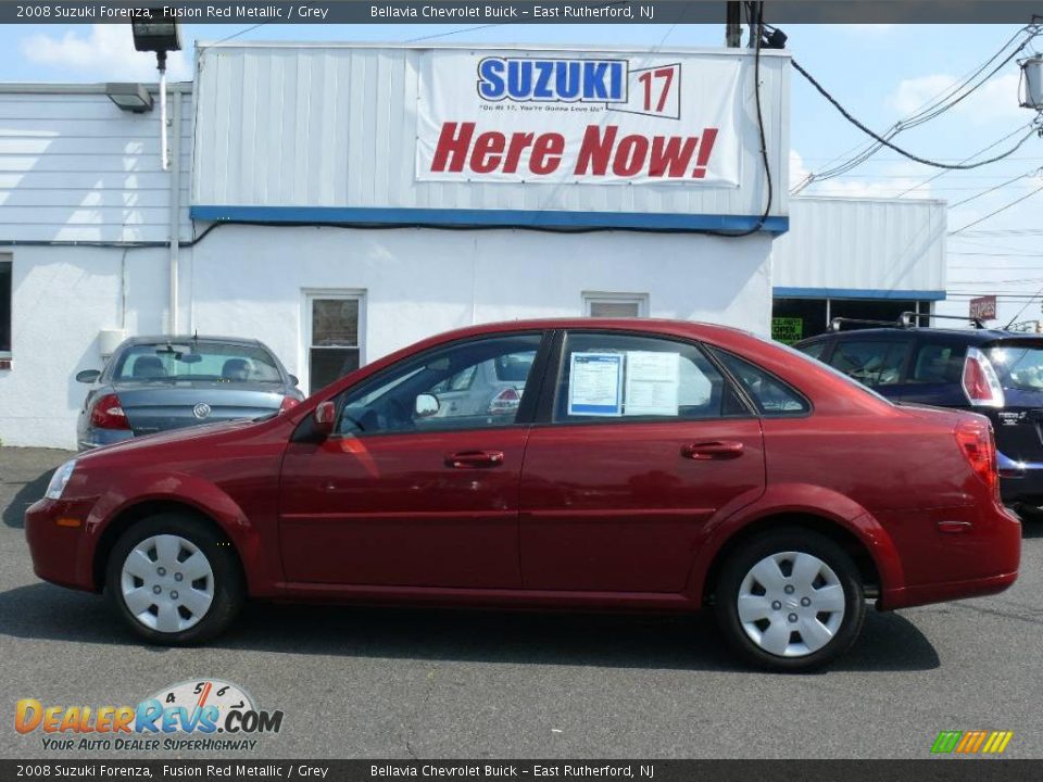2008 Suzuki Forenza Fusion Red Metallic / Grey Photo #1