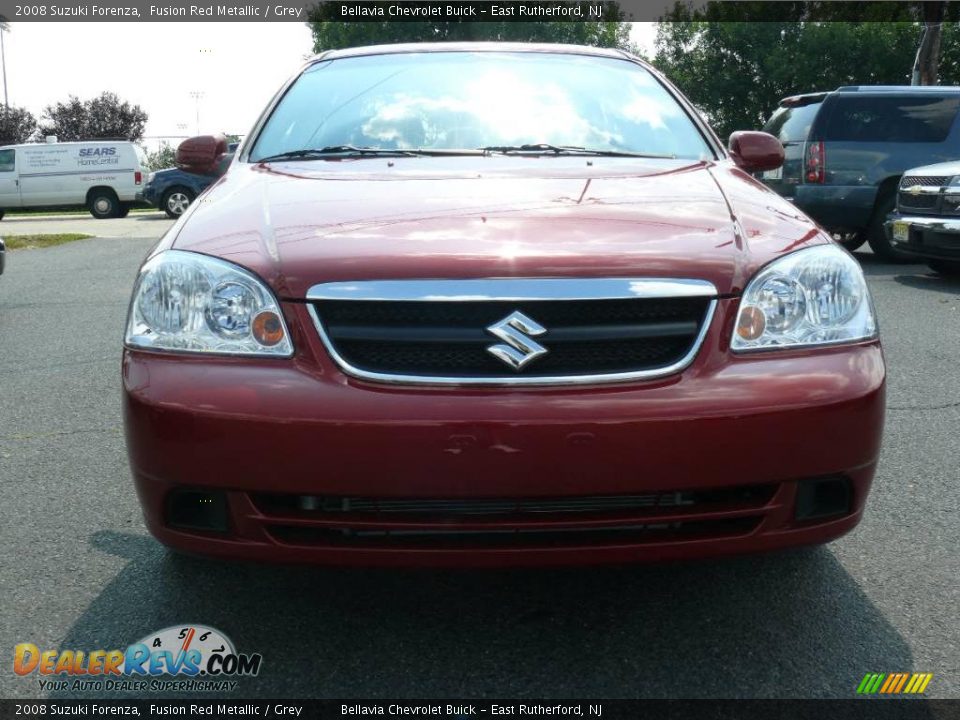 2008 Suzuki Forenza Fusion Red Metallic / Grey Photo #2