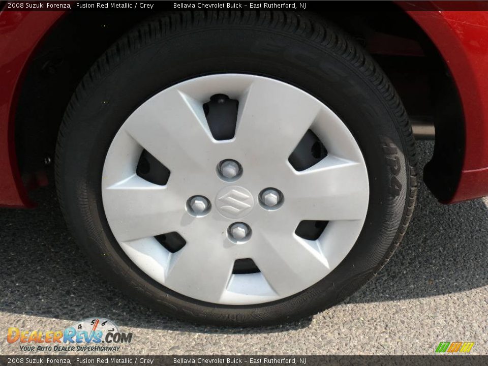 2008 Suzuki Forenza Fusion Red Metallic / Grey Photo #14