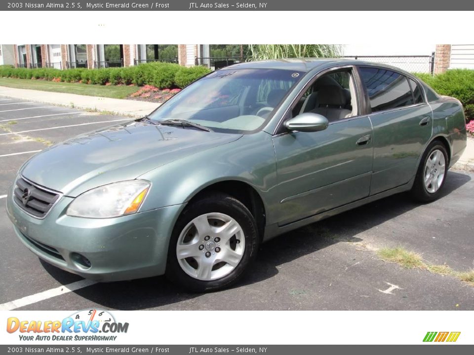 2003 Nissan Altima 2.5 S Mystic Emerald Green / Frost Photo #1