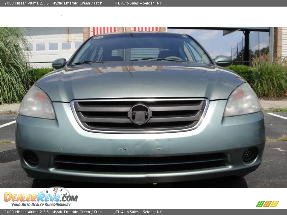 2003 Nissan Altima 2.5 S Mystic Emerald Green / Frost Photo #2