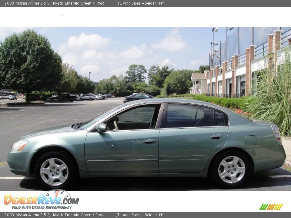 2003 Nissan Altima 2.5 S Mystic Emerald Green / Frost Photo #3