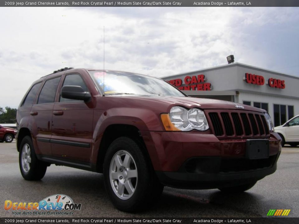 2009 Jeep Grand Cherokee Laredo Red Rock Crystal Pearl / Medium Slate Gray/Dark Slate Gray Photo #1