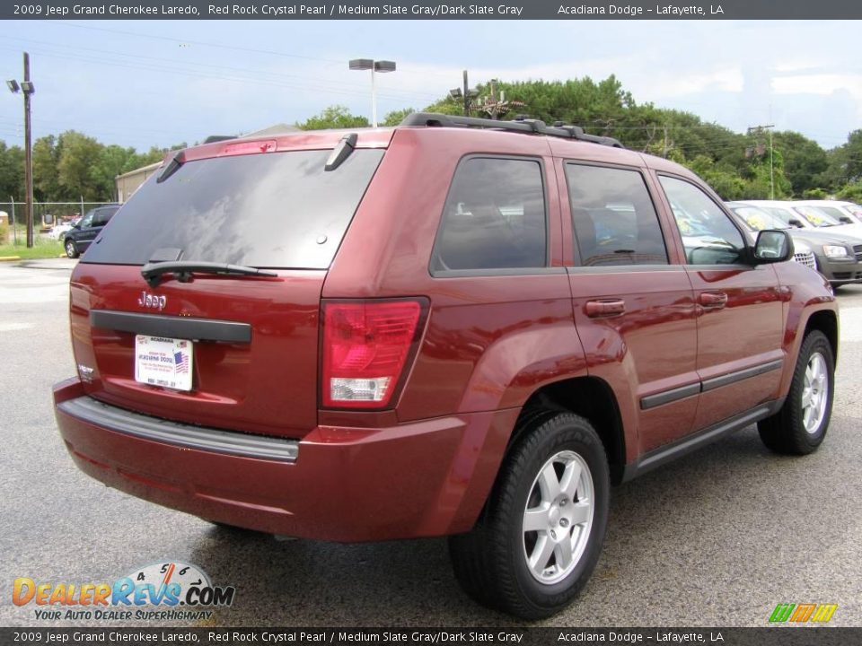 2009 Jeep Grand Cherokee Laredo Red Rock Crystal Pearl / Medium Slate Gray/Dark Slate Gray Photo #3