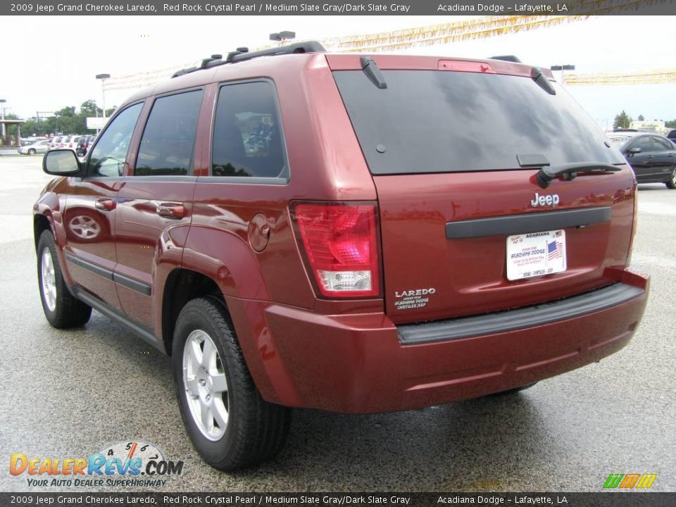 2009 Jeep Grand Cherokee Laredo Red Rock Crystal Pearl / Medium Slate Gray/Dark Slate Gray Photo #5