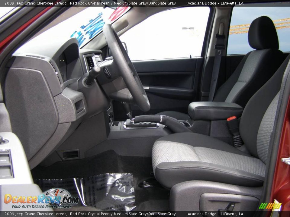2009 Jeep Grand Cherokee Laredo Red Rock Crystal Pearl / Medium Slate Gray/Dark Slate Gray Photo #9