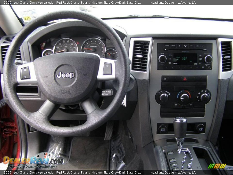 2009 Jeep Grand Cherokee Laredo Red Rock Crystal Pearl / Medium Slate Gray/Dark Slate Gray Photo #11