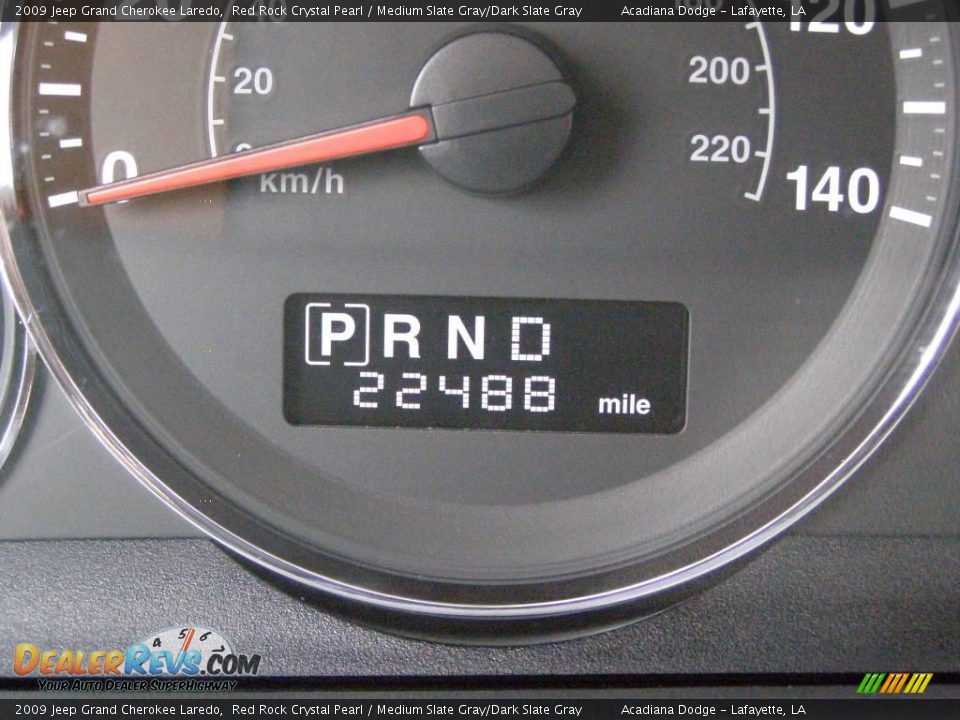 2009 Jeep Grand Cherokee Laredo Red Rock Crystal Pearl / Medium Slate Gray/Dark Slate Gray Photo #14