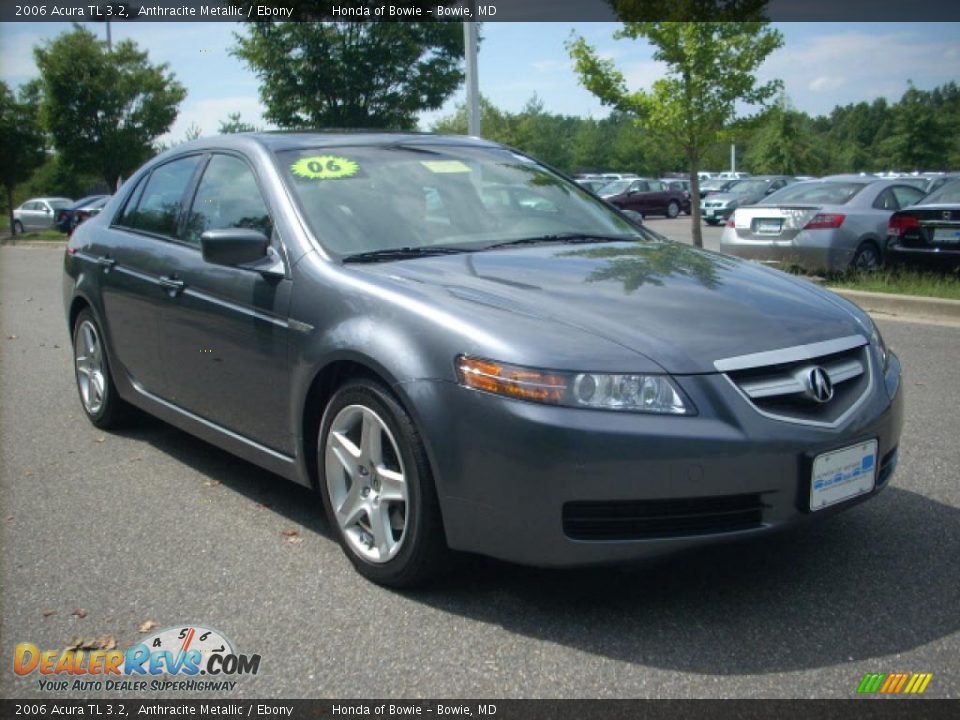 2006 Acura TL 3.2 Anthracite Metallic / Ebony Photo #1