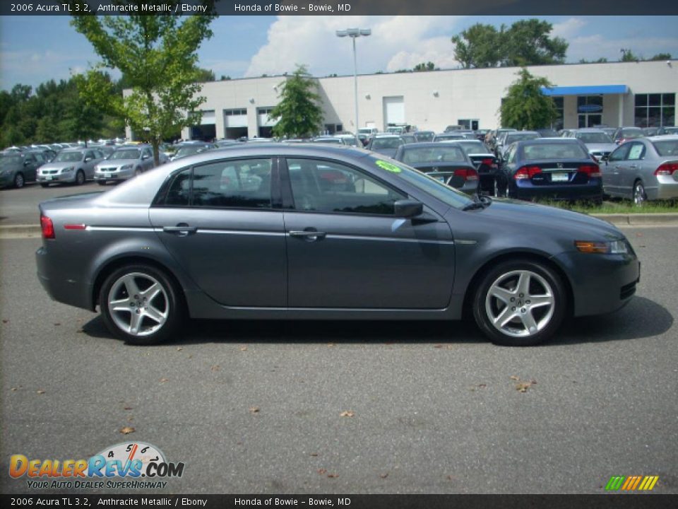 2006 Acura TL 3.2 Anthracite Metallic / Ebony Photo #2