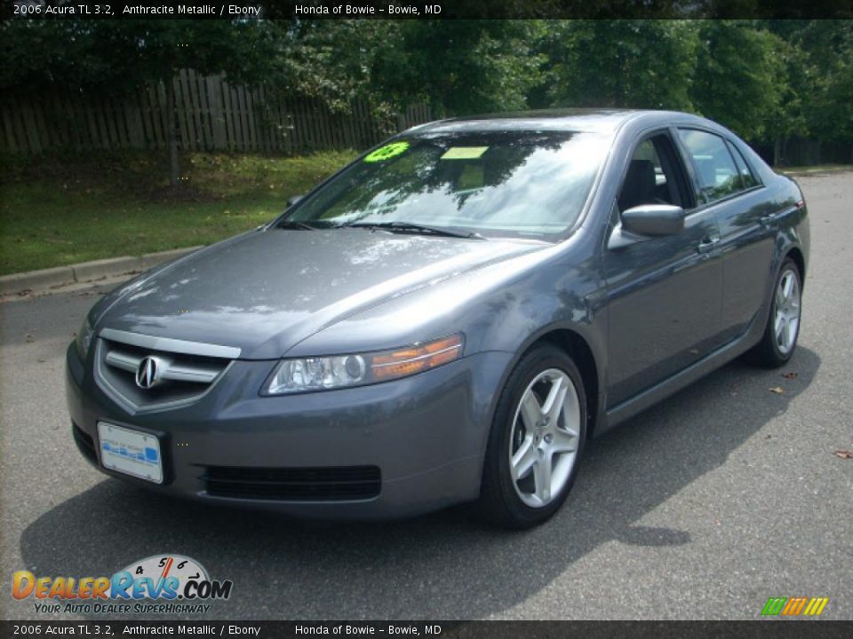 2006 Acura TL 3.2 Anthracite Metallic / Ebony Photo #7