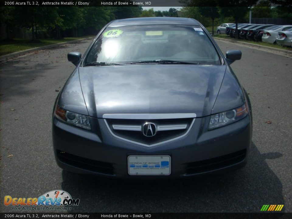 2006 Acura TL 3.2 Anthracite Metallic / Ebony Photo #8