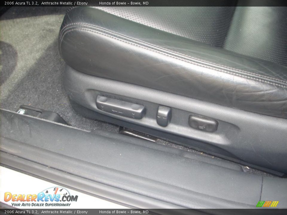 2006 Acura TL 3.2 Anthracite Metallic / Ebony Photo #12