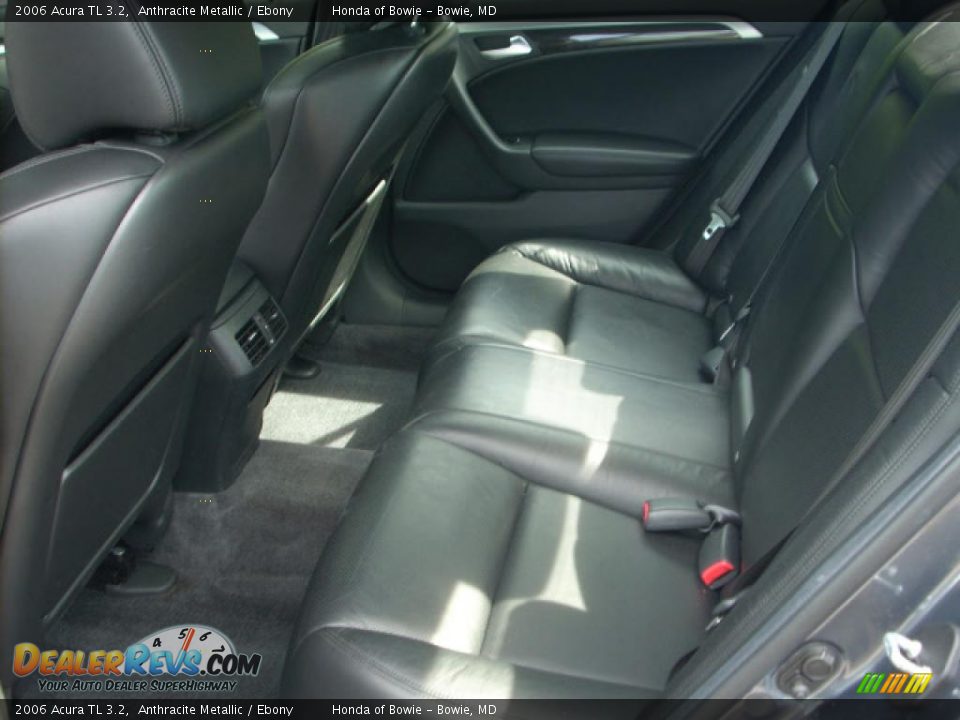 2006 Acura TL 3.2 Anthracite Metallic / Ebony Photo #13