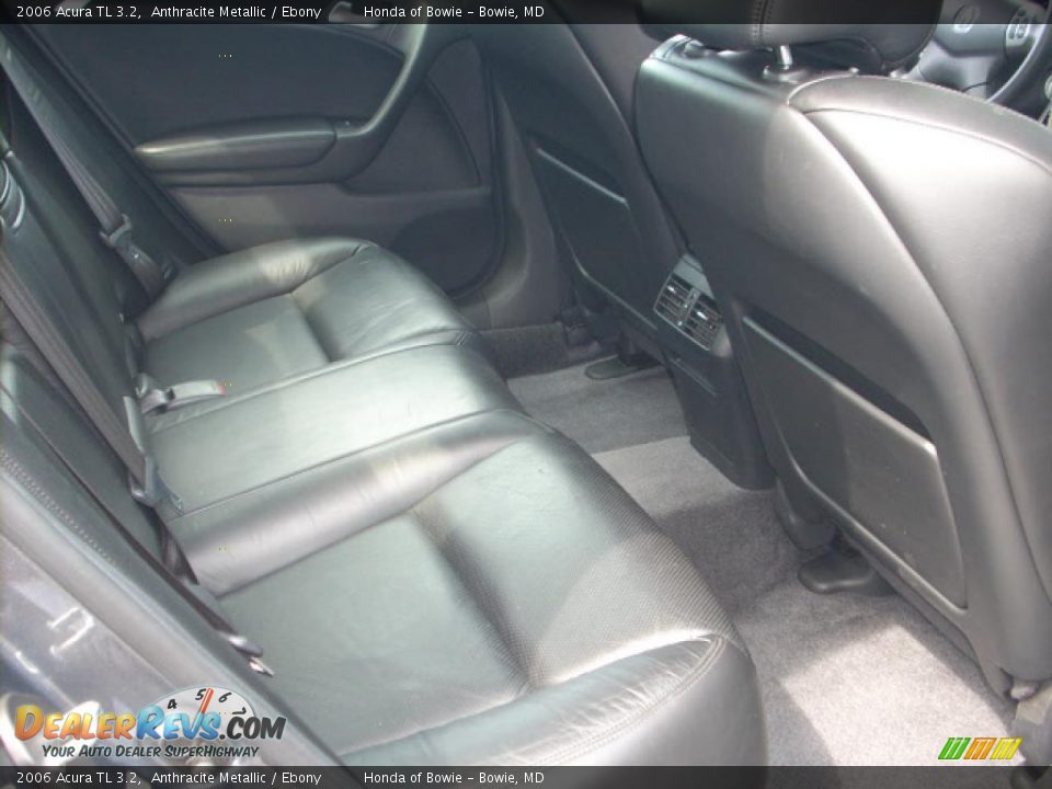 2006 Acura TL 3.2 Anthracite Metallic / Ebony Photo #20