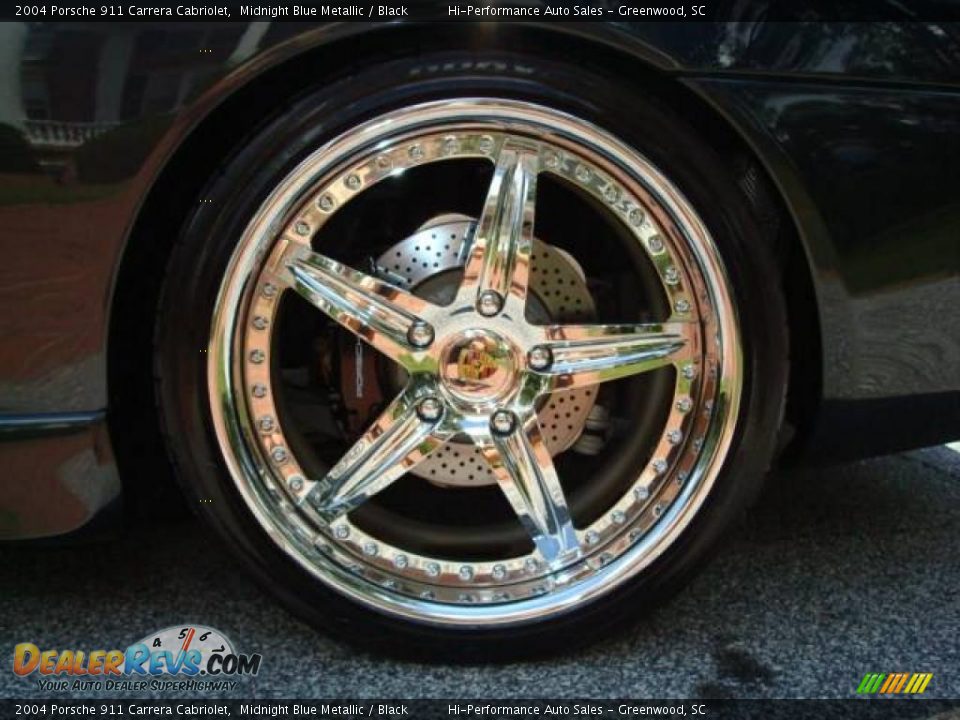 Custom Wheels of 2004 Porsche 911 Carrera Cabriolet Photo #24
