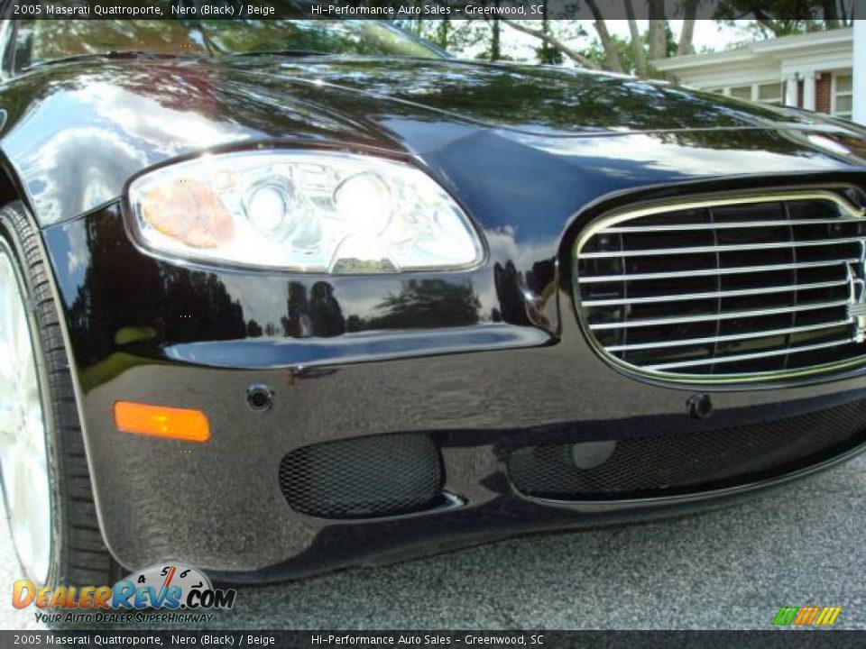 2005 Maserati Quattroporte Nero (Black) / Beige Photo #18