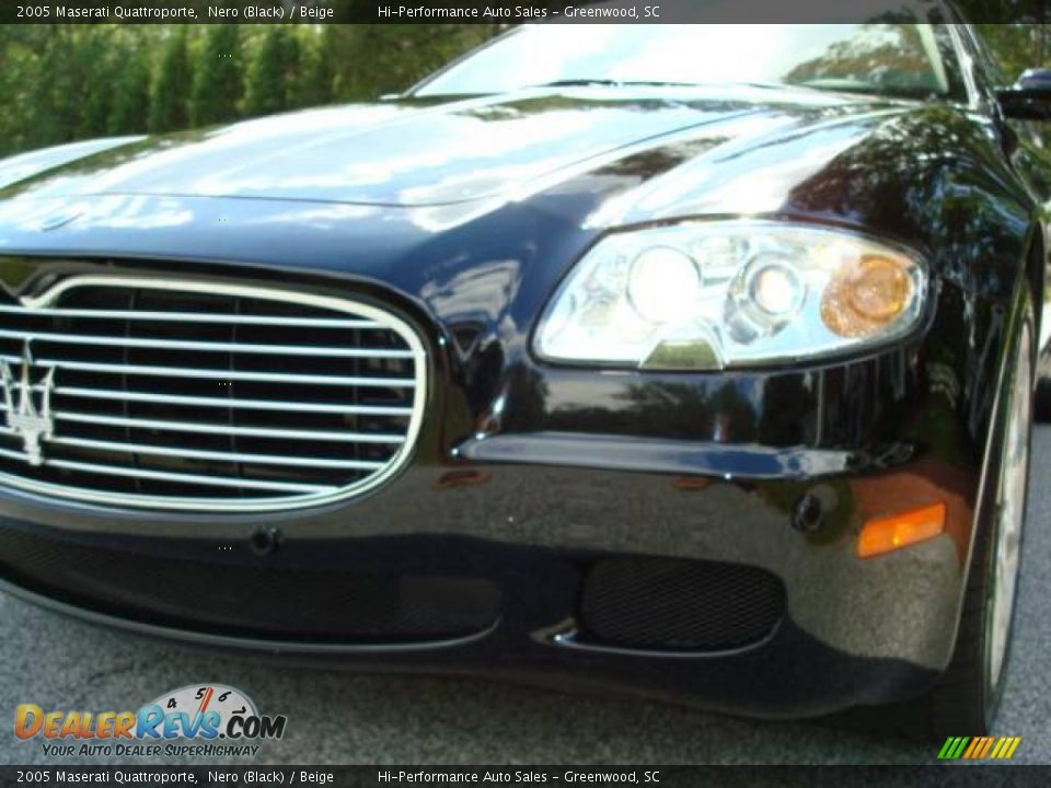2005 Maserati Quattroporte Nero (Black) / Beige Photo #19