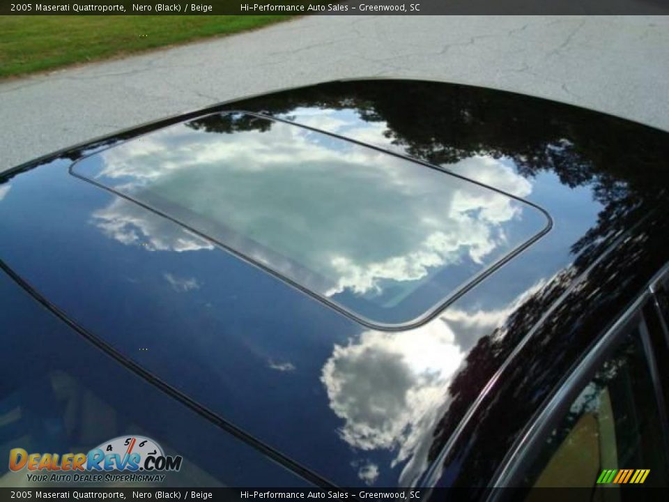 2005 Maserati Quattroporte Nero (Black) / Beige Photo #27