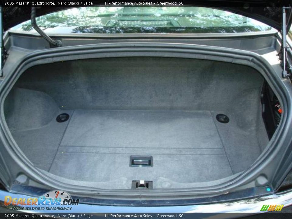 2005 Maserati Quattroporte Nero (Black) / Beige Photo #30